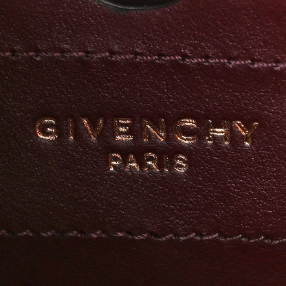 Givenchy Calfskin Crocodile Embossed Mini Eden Top Handle Pink 7 of 13