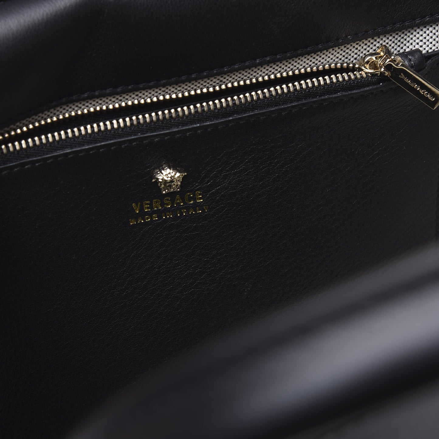 Calfskin Medium Palazzo Empire Bag Black