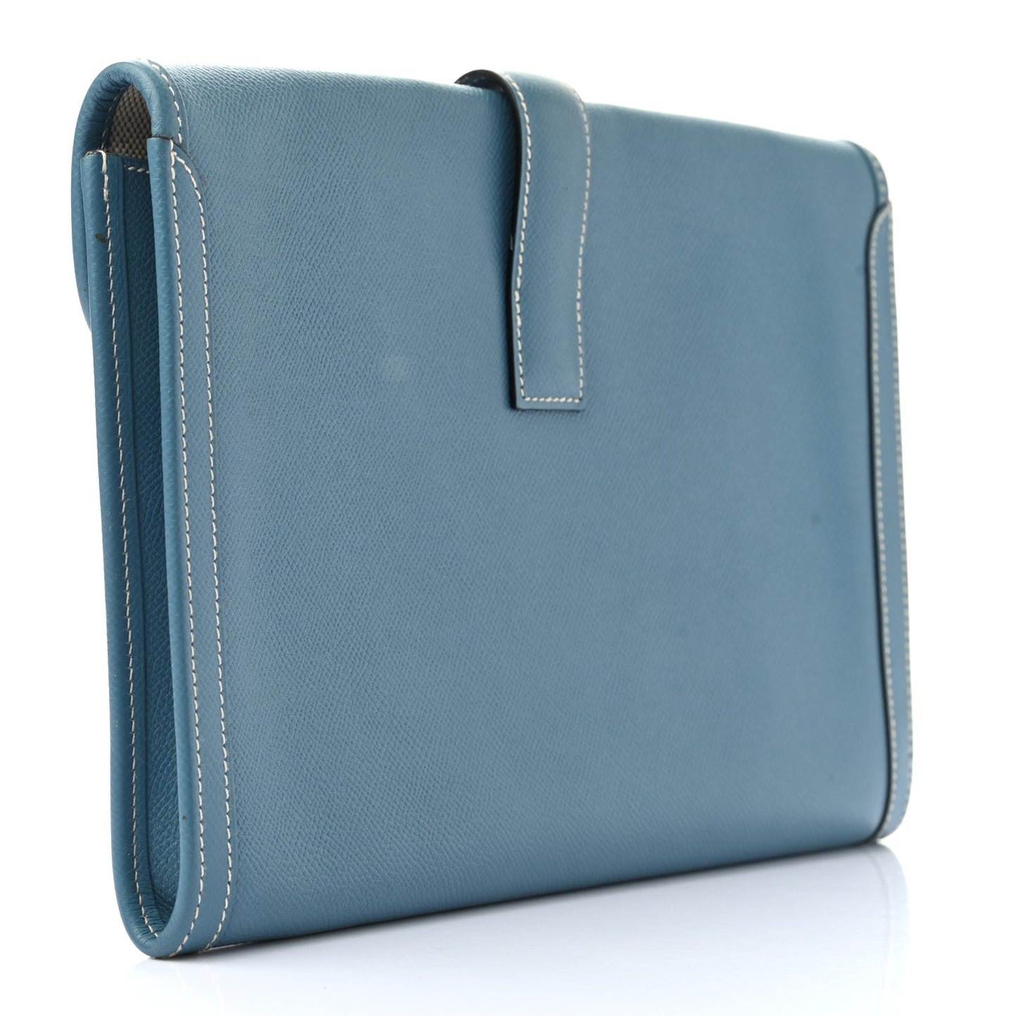 Epsom Jige PM Clutch Blue Jean