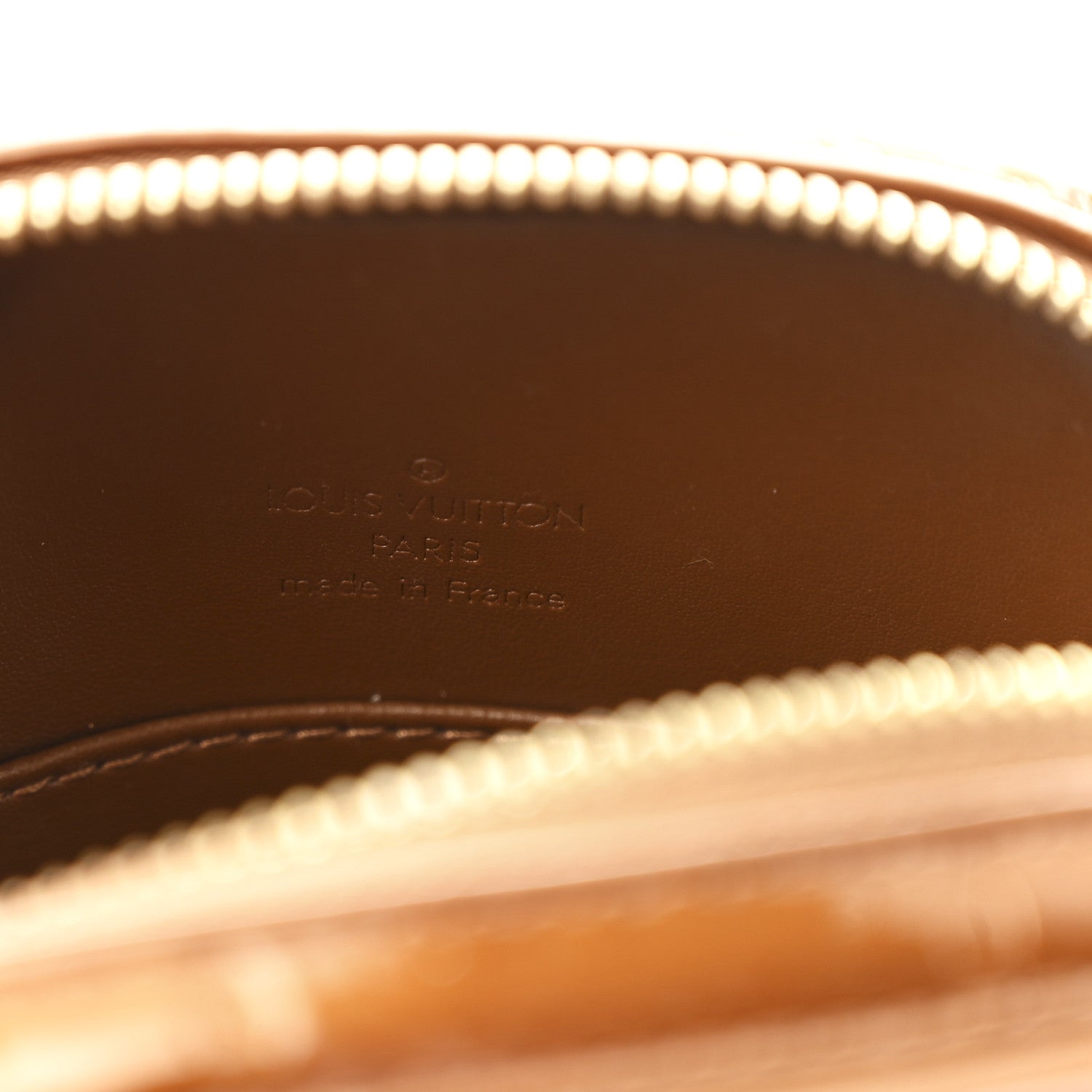 Louis Vuitton Vernis Christie PM Bronze 6 of 9