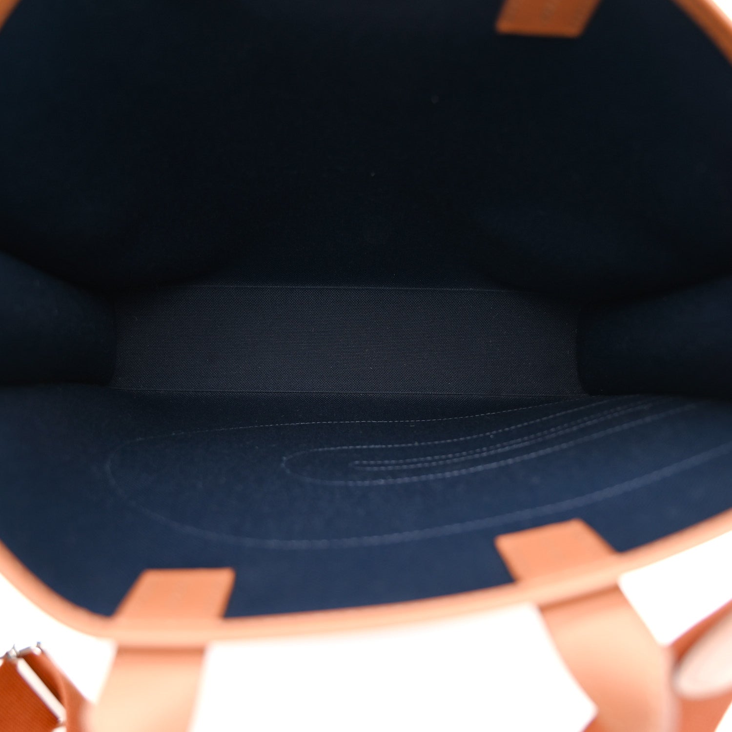 Hermes Toile Swift Record Bag 78 Bleu Marine 5 of 11