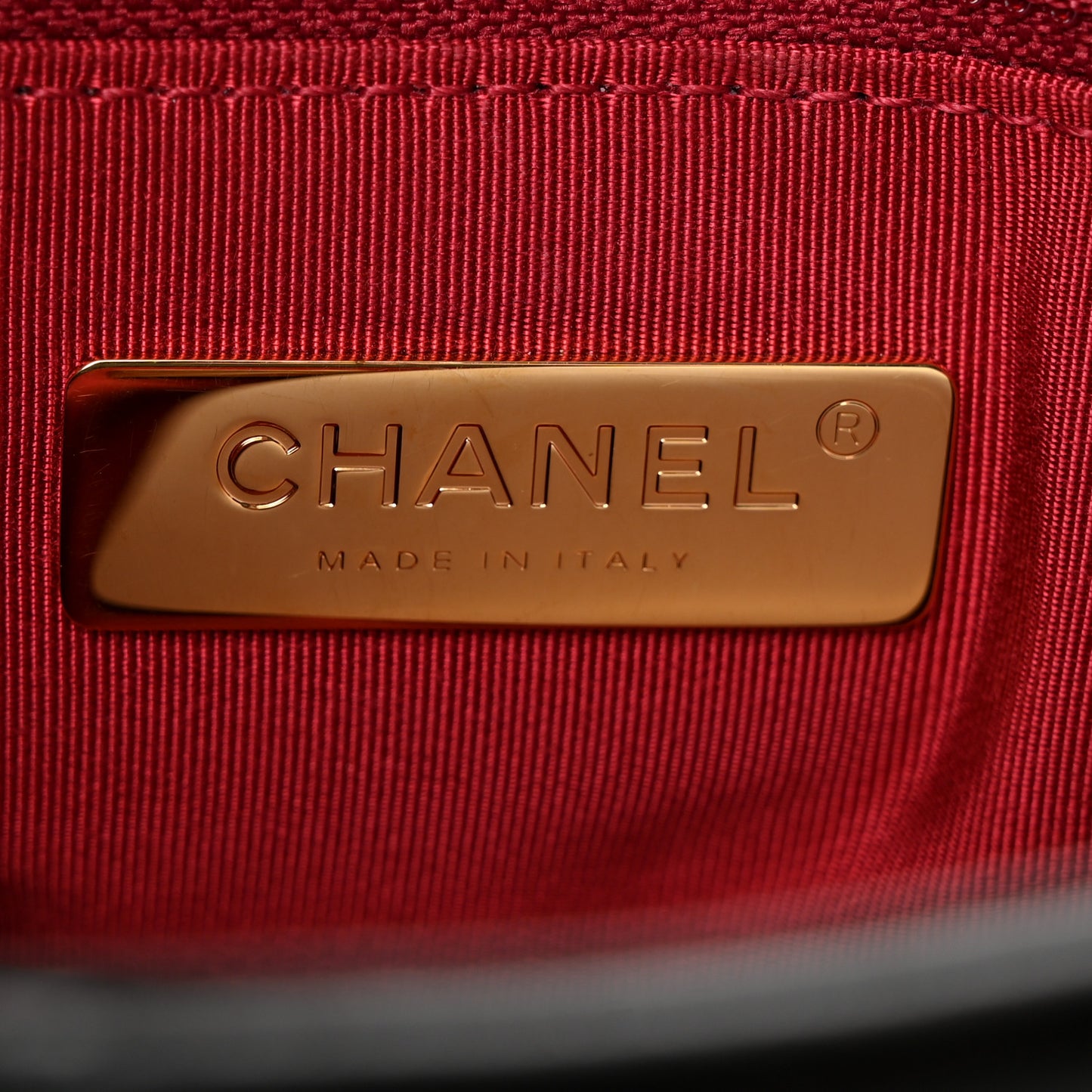 Goatskin Quilted Medium Chanel 19 Flap Black