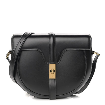 Celine Satinated Calfskin Medium Besace 16 Black 1 of 16