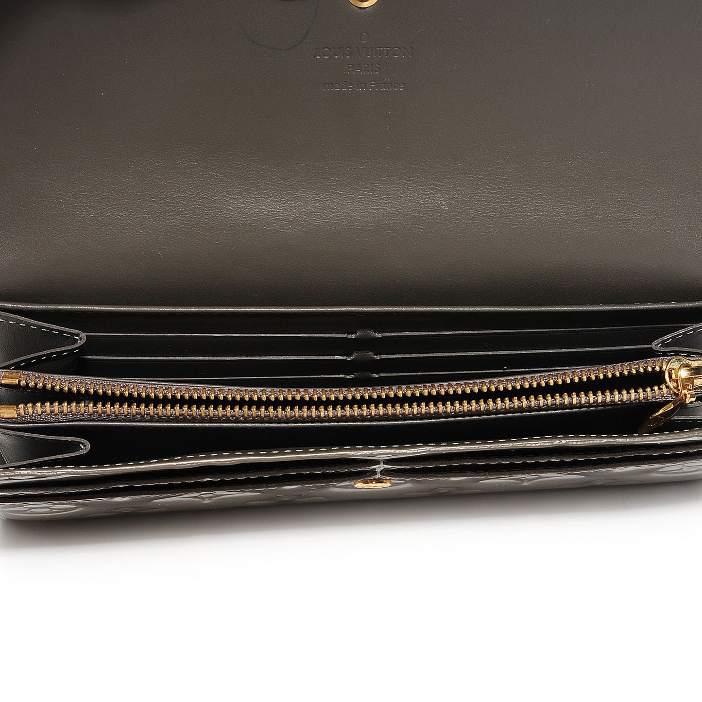 Vernis Sarah Wallet Gris Art Deco