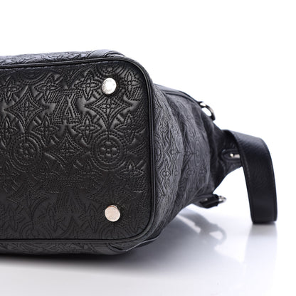 Louis Vuitton Monogram Lambskin Antheia Ixia MM Black 7 of 11