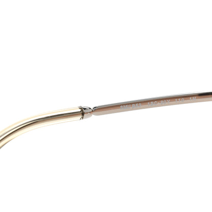 Miu Miu Metal Oversize Shield Sunglasses SMUB53 Gold 5 of 7