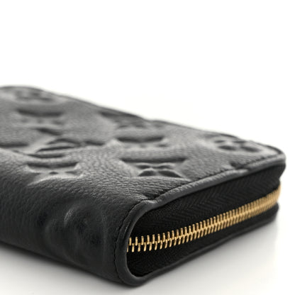 Louis Vuitton Empreinte Zippy Coin Purse Black 9 of 11