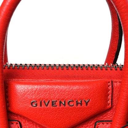 Givenchy Sugar Goatskin Mini Antigona Medium Red 10 of 11