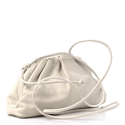 Bottega Veneta Butter Calfskin The Mini Pouch Chalk 3 of 11