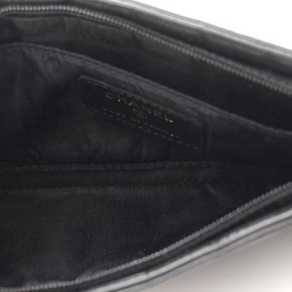 Chanel Lambskin Square Quilted CC Wristlet Black 5 of 8