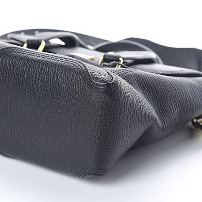 3.1 Phillip Lim 3.1 Textured Calfskin Medium Pashli Satchel Black 9 of 9