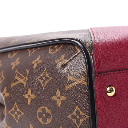 Louis Vuitton Calfskin Monogram Kimono Tote Aurore 10 of 12