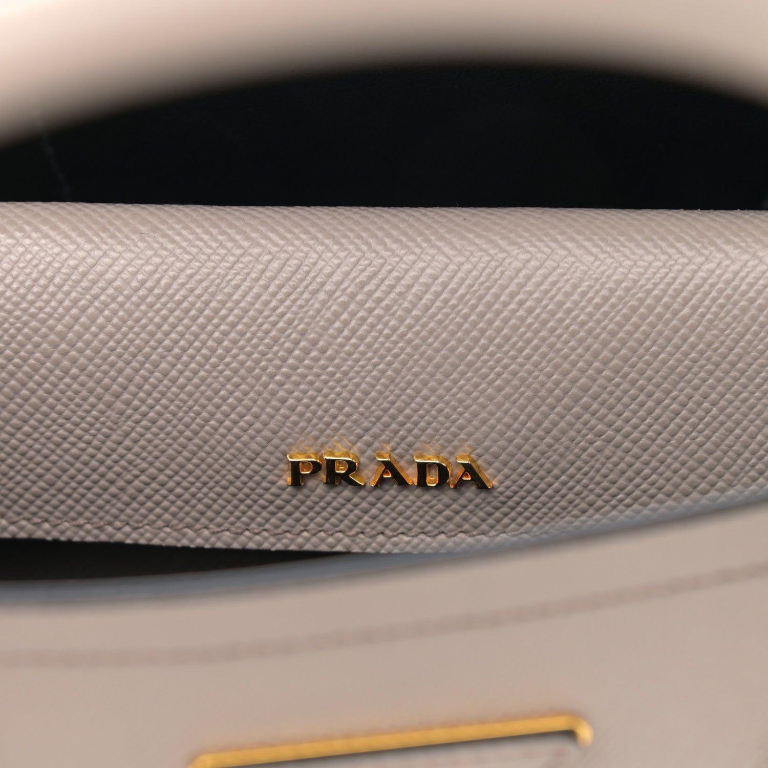 Prada Saffiano Cuir Medium Double Bag Argilla 6 of 11
