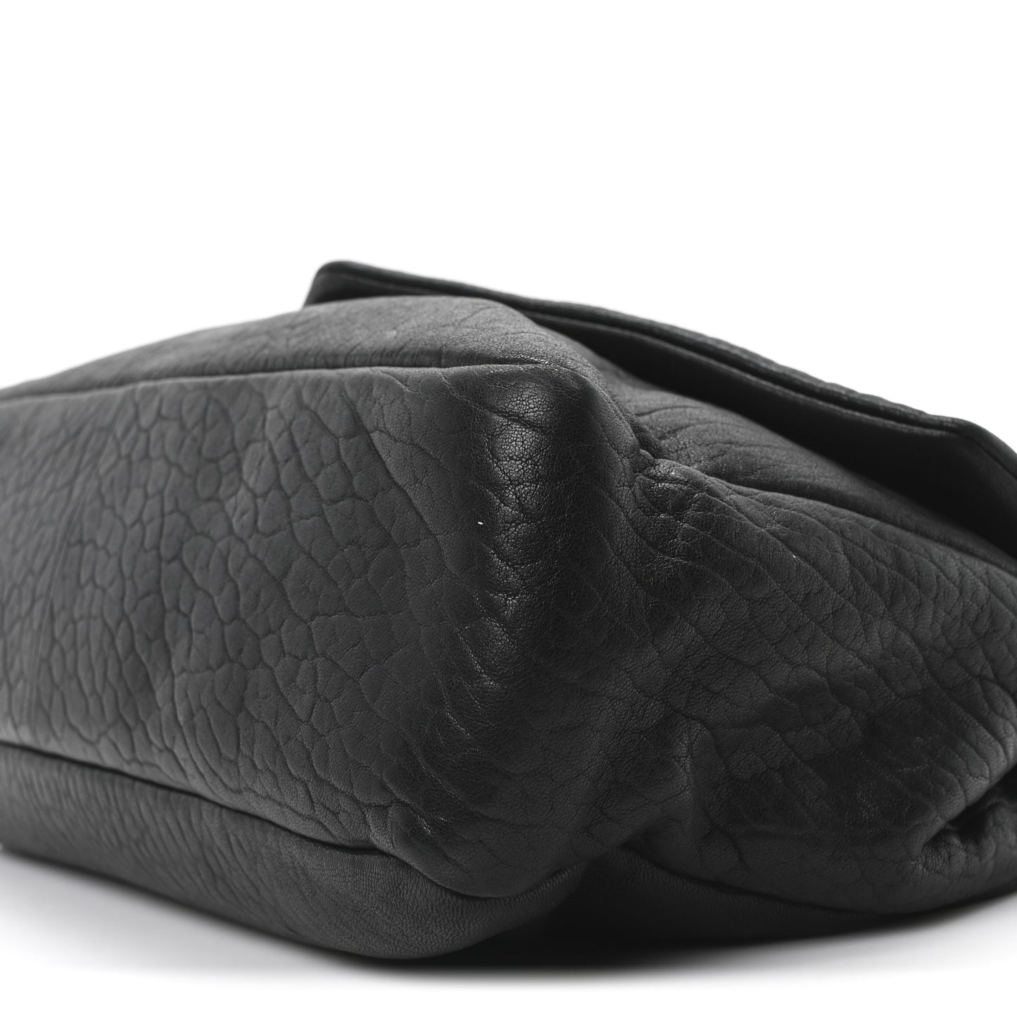Grained Lambskin Large Calypso Black