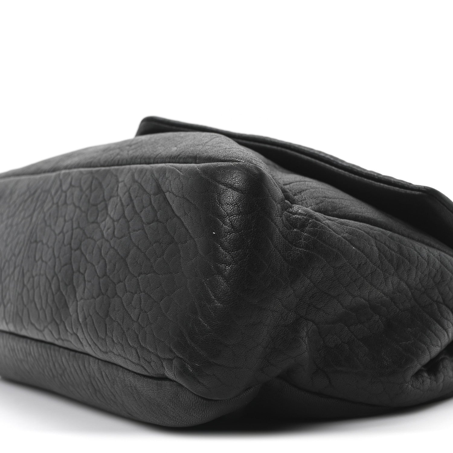 Saint Laurent Grained Lambskin Large Calypso Black 10 of 10