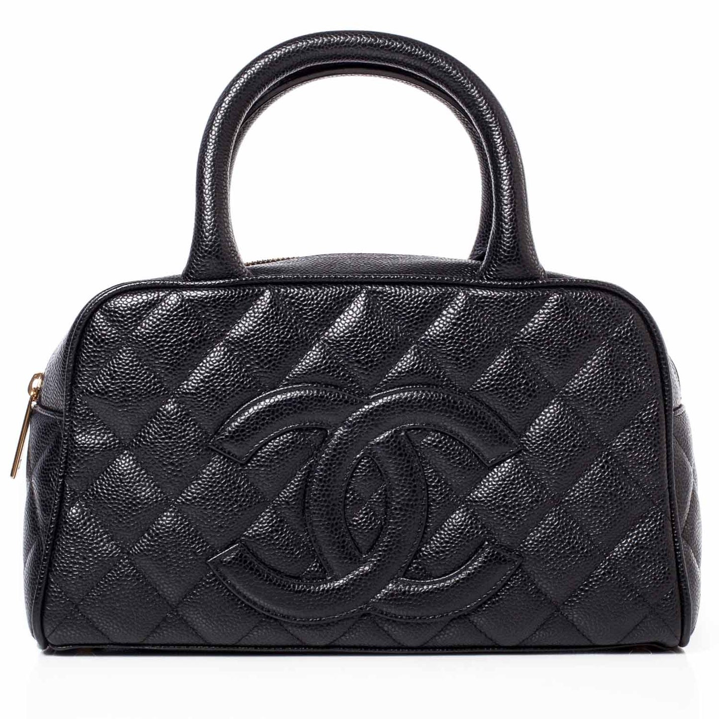Caviar Small Bowler Black