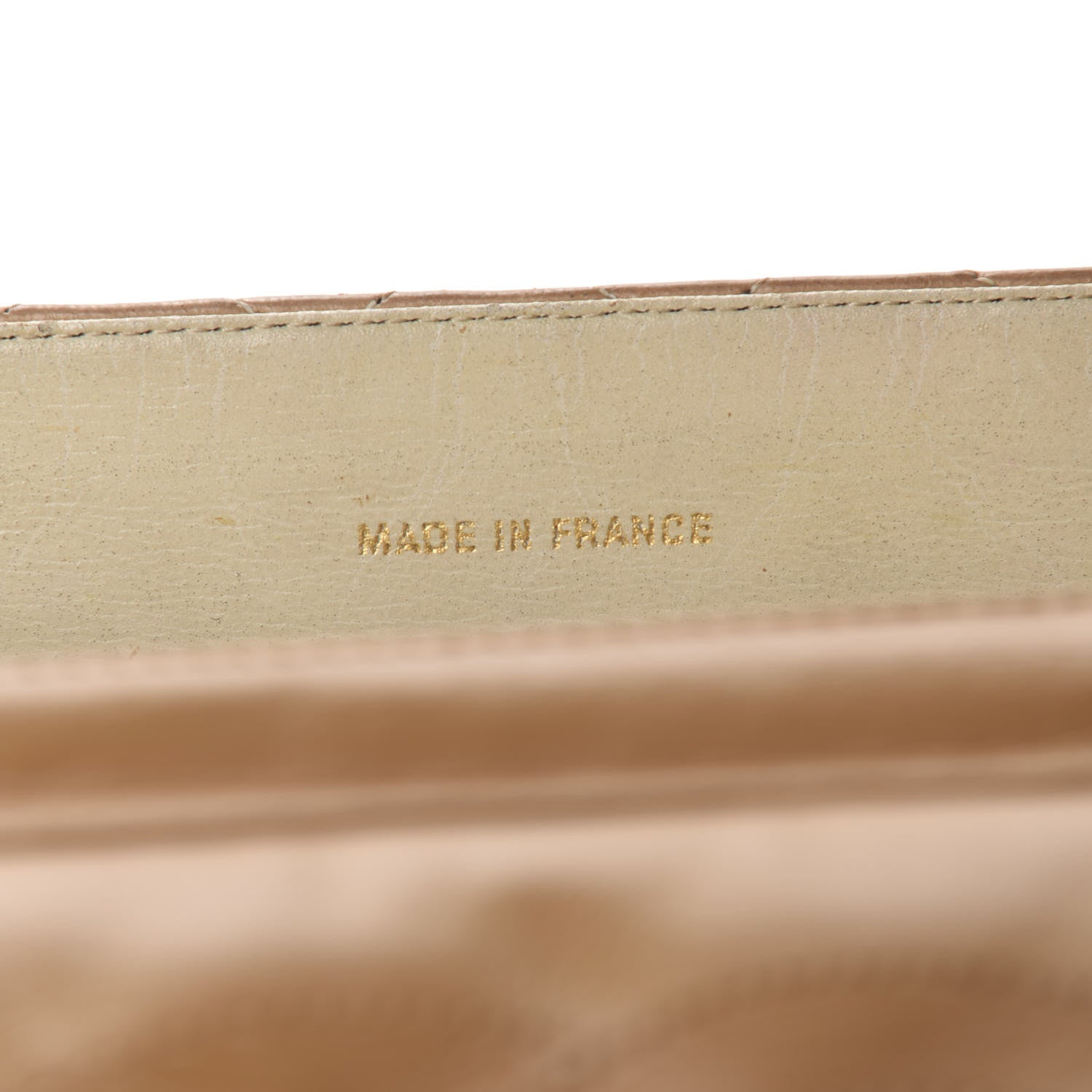 Chanel Lambskin Quilted Medium Single Flap Beige 10 of 16