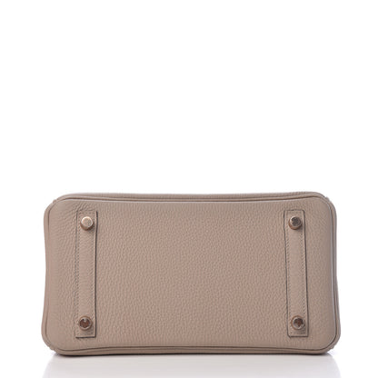 Hermes Togo Birkin 25 Gris Tourterelle 5 of 35