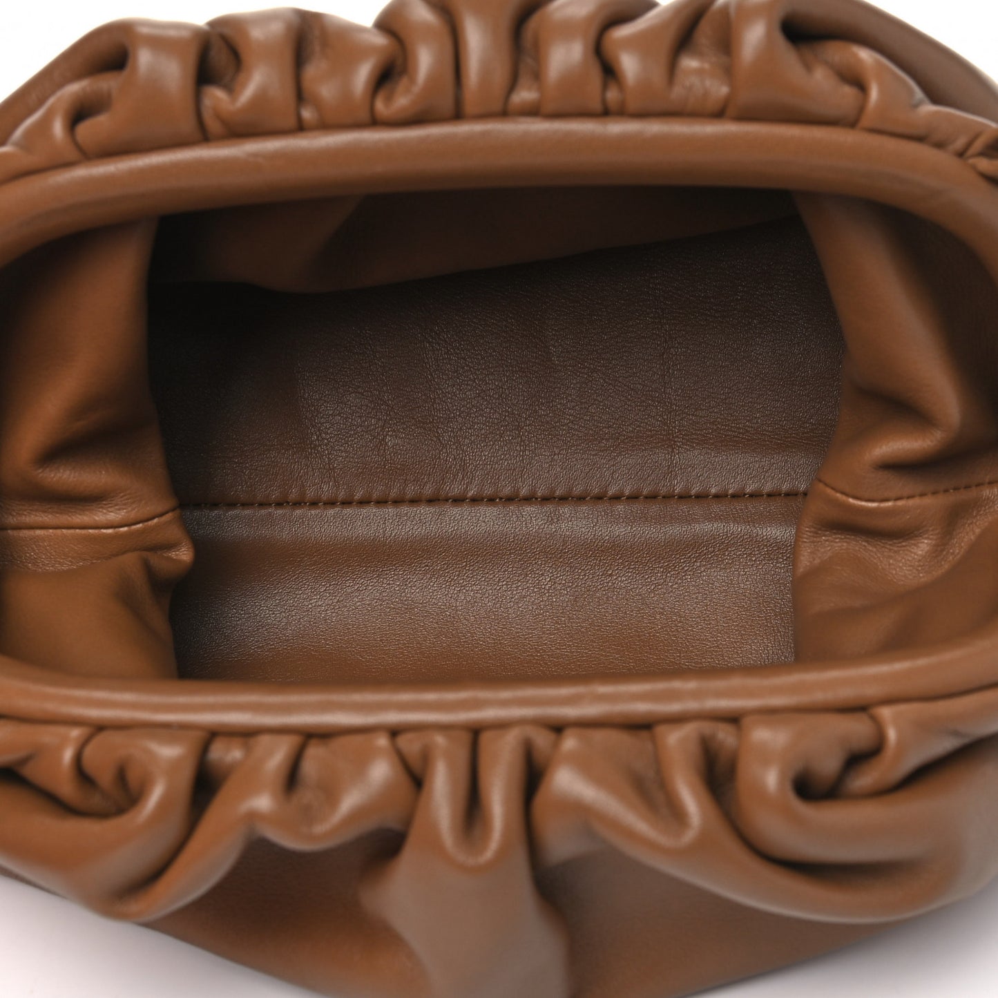 Butter Calfskin The Mini Pouch Camel