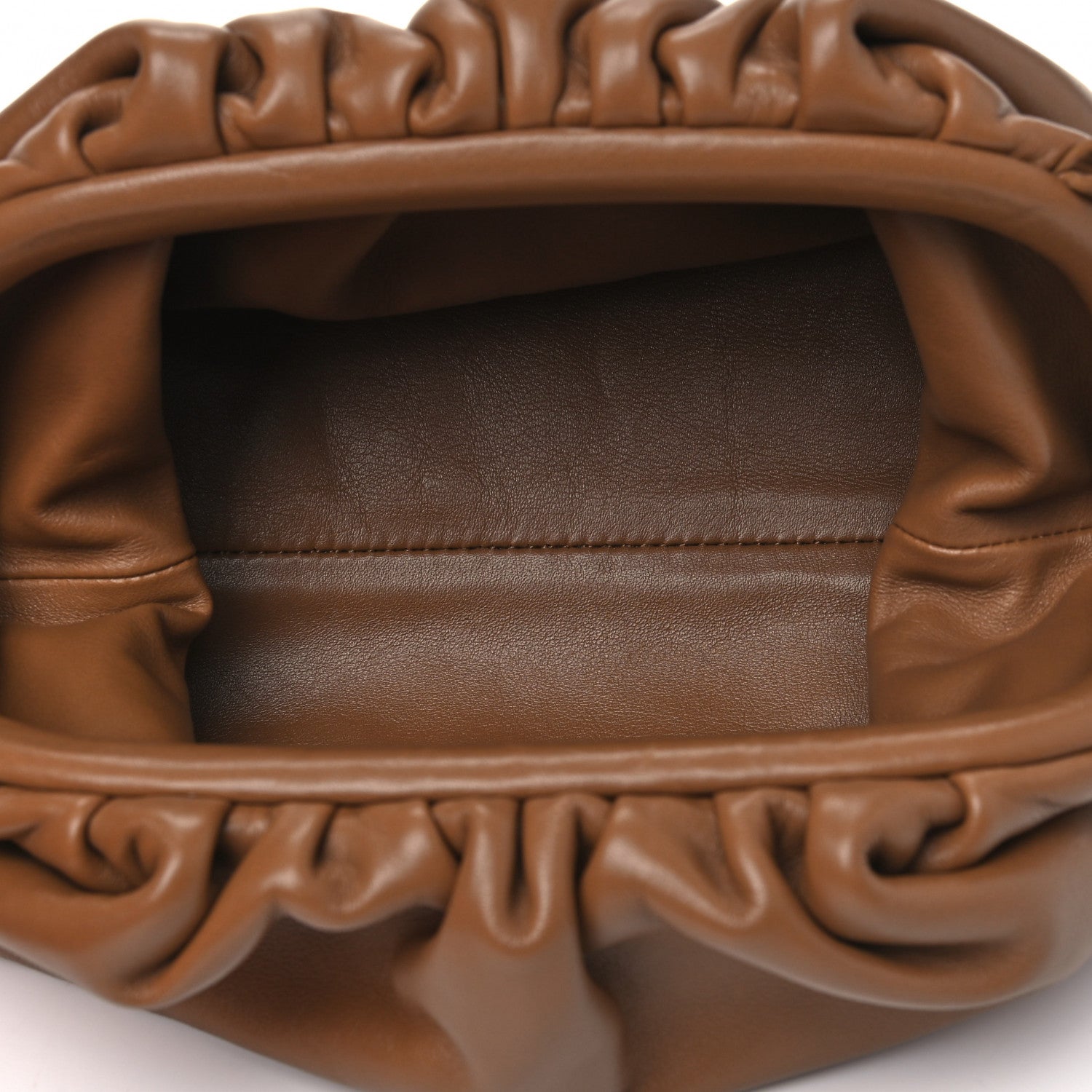 Bottega Veneta Butter Calfskin The Mini Pouch Camel 4 of 4