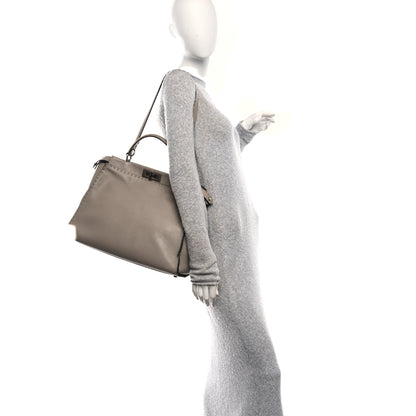 Fendi Cuoio Romano Selleria Large Peekaboo Iconic Satchel Corda 2 of 9