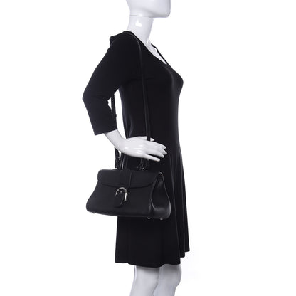 Delvaux Calfskin Mini Brillant East West Satchel Black 2 of 9