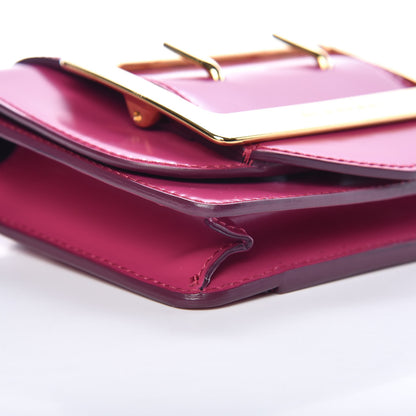 Burberry Calfskin Square Belt Shoulder Bag Plum Pink 5 of 8