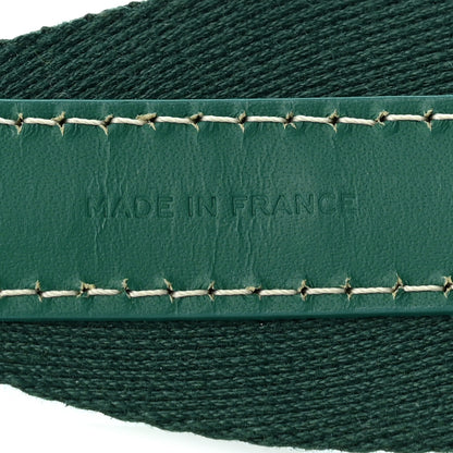 Goyard Canvas Calfskin Adjustable Shoulder Strap Green 4 of 5
