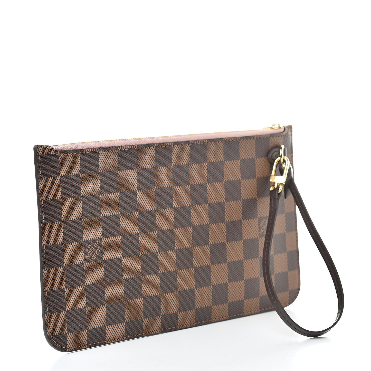Damier Ebene Neverfull MM GM Pochette Rose Ballerine