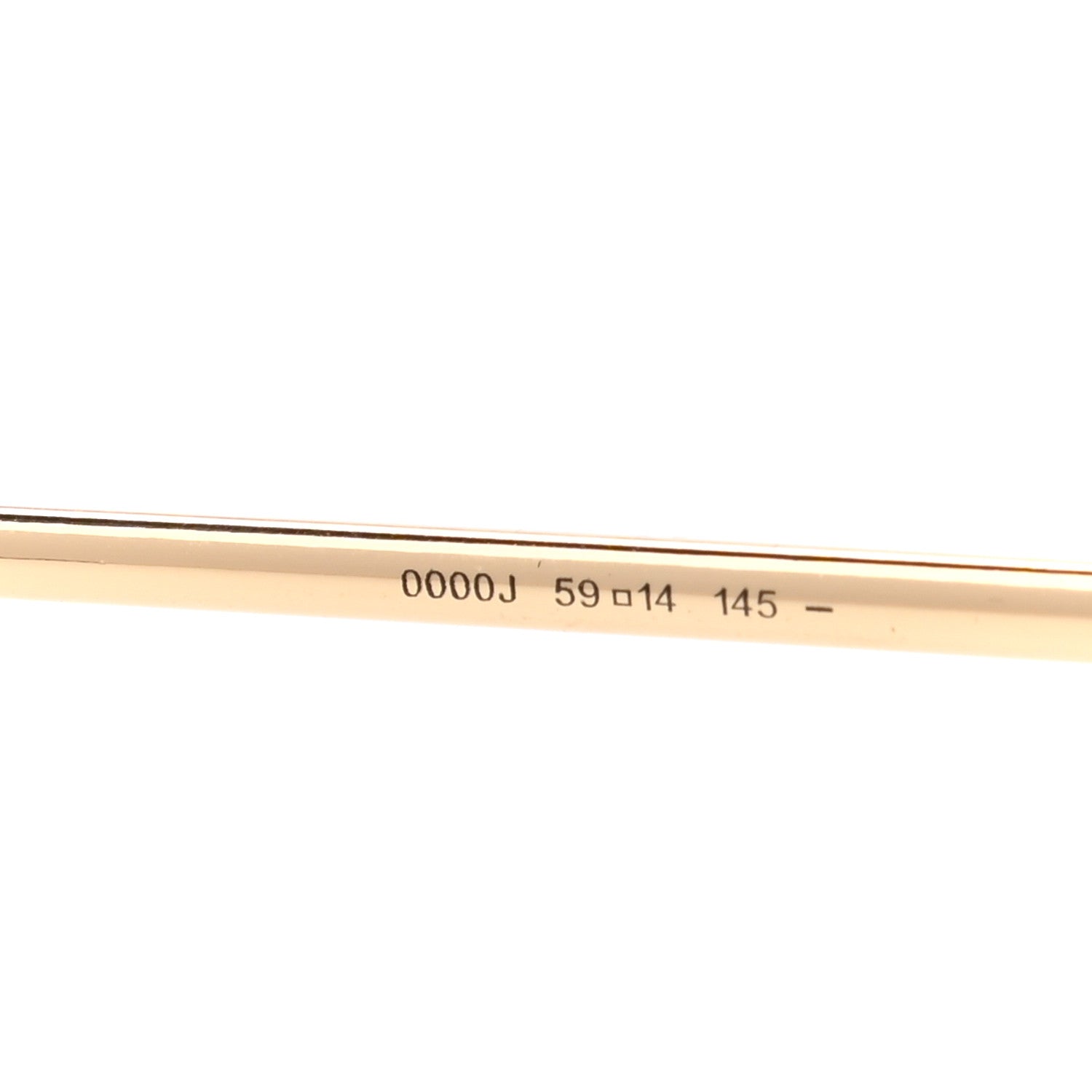 Christian Dior Split 1 Aviator Sunglasses Gold 7 of 8