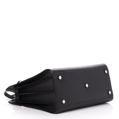 Saint Laurent Grained Calfskin Small Sac De Jour Black 4 of 7