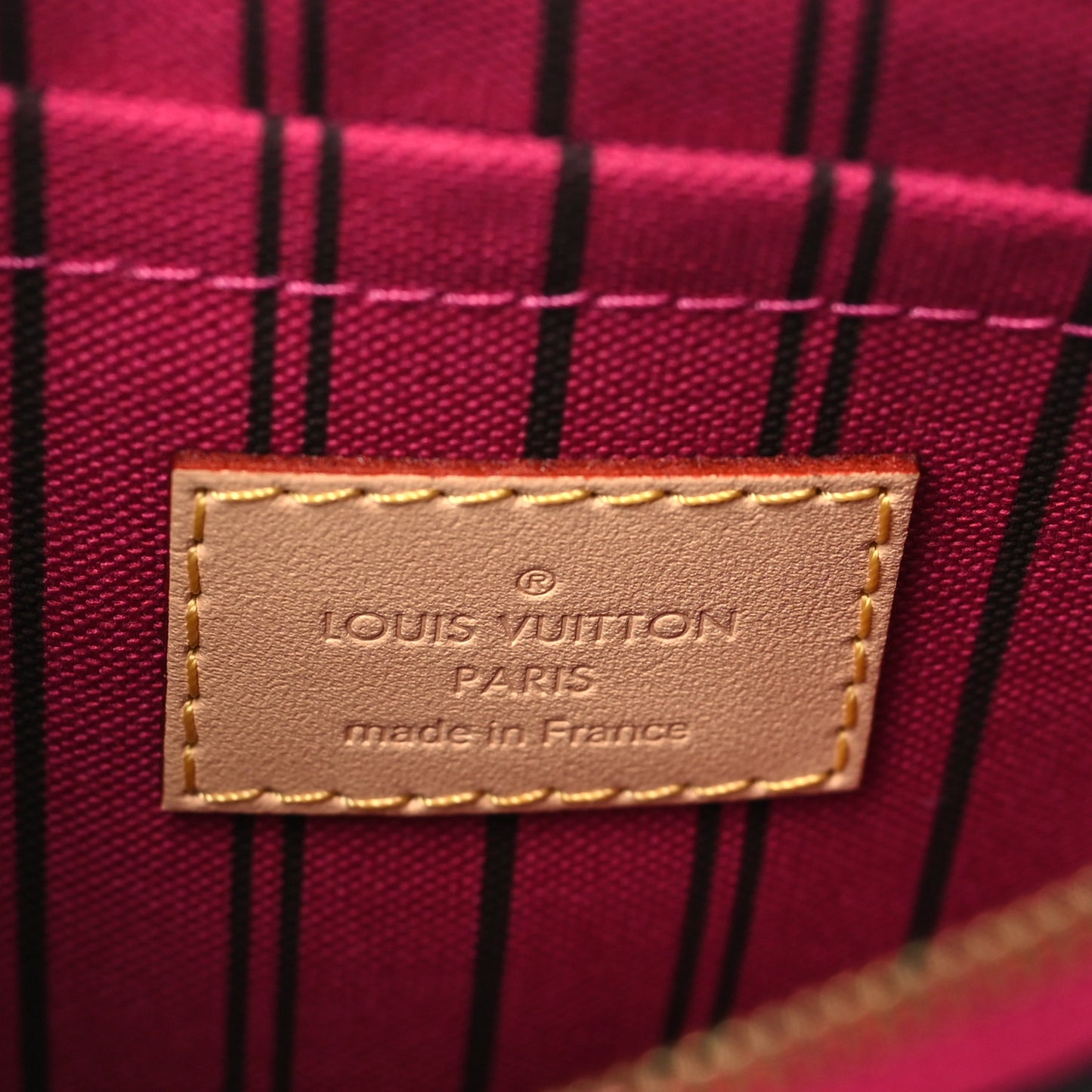 Monogram Neverfull PM Pochette Pivoine