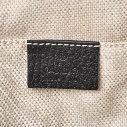 Gucci Pebbled Calfskin Soho Chain Backpack Black 6 of 7