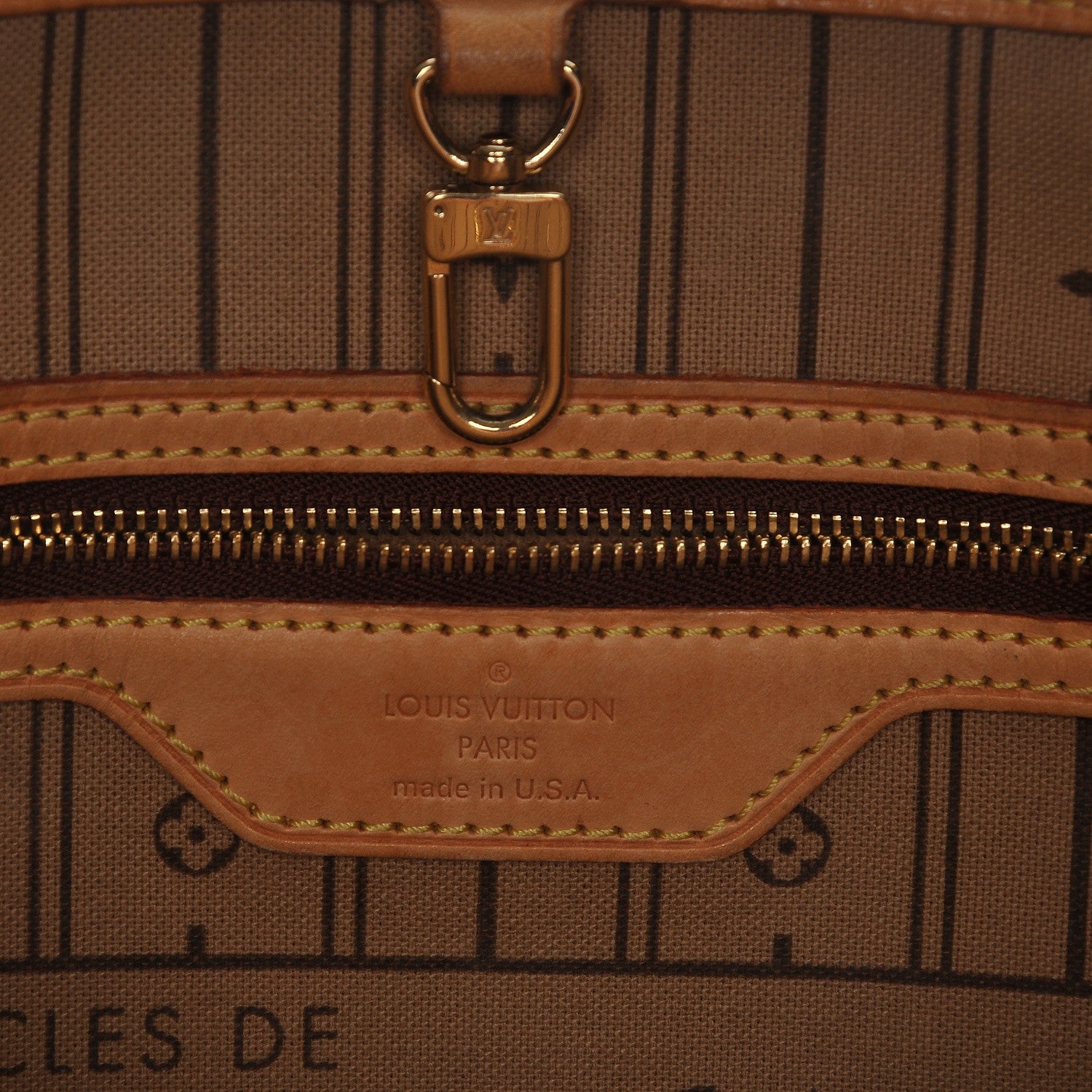 Louis Vuitton Monogram Neverfull PM 8 of 9