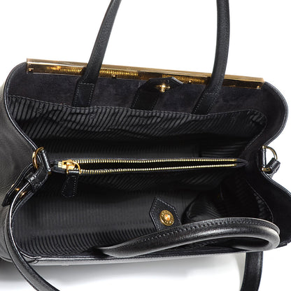 Fendi Vitello Elite Medium 2Jours Tote Black 5 of 10