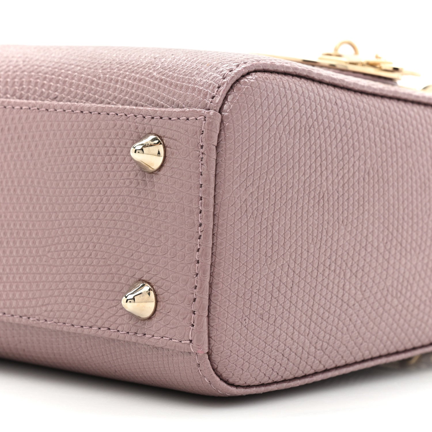 Christian Dior Lizard Small Lady Dior Peony Pink 8 of 13