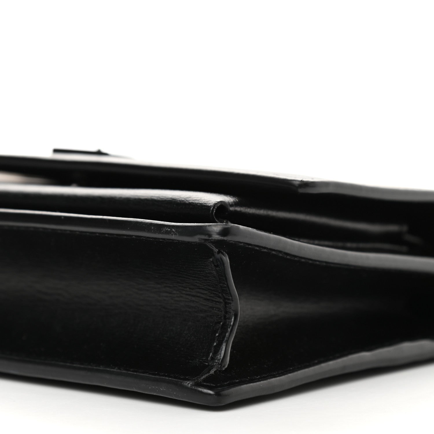 Saint Laurent Calfskin Monogram Sunset Chain Wallet Black 10 of 10