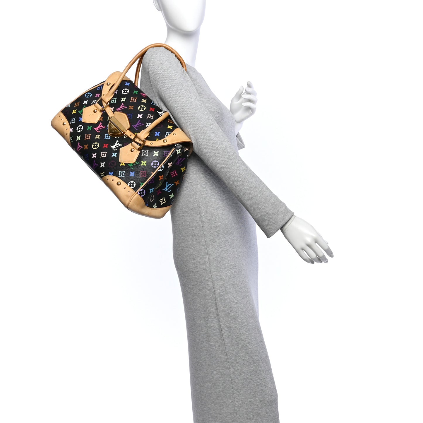 Monogram Multicolor Beverly GM Black