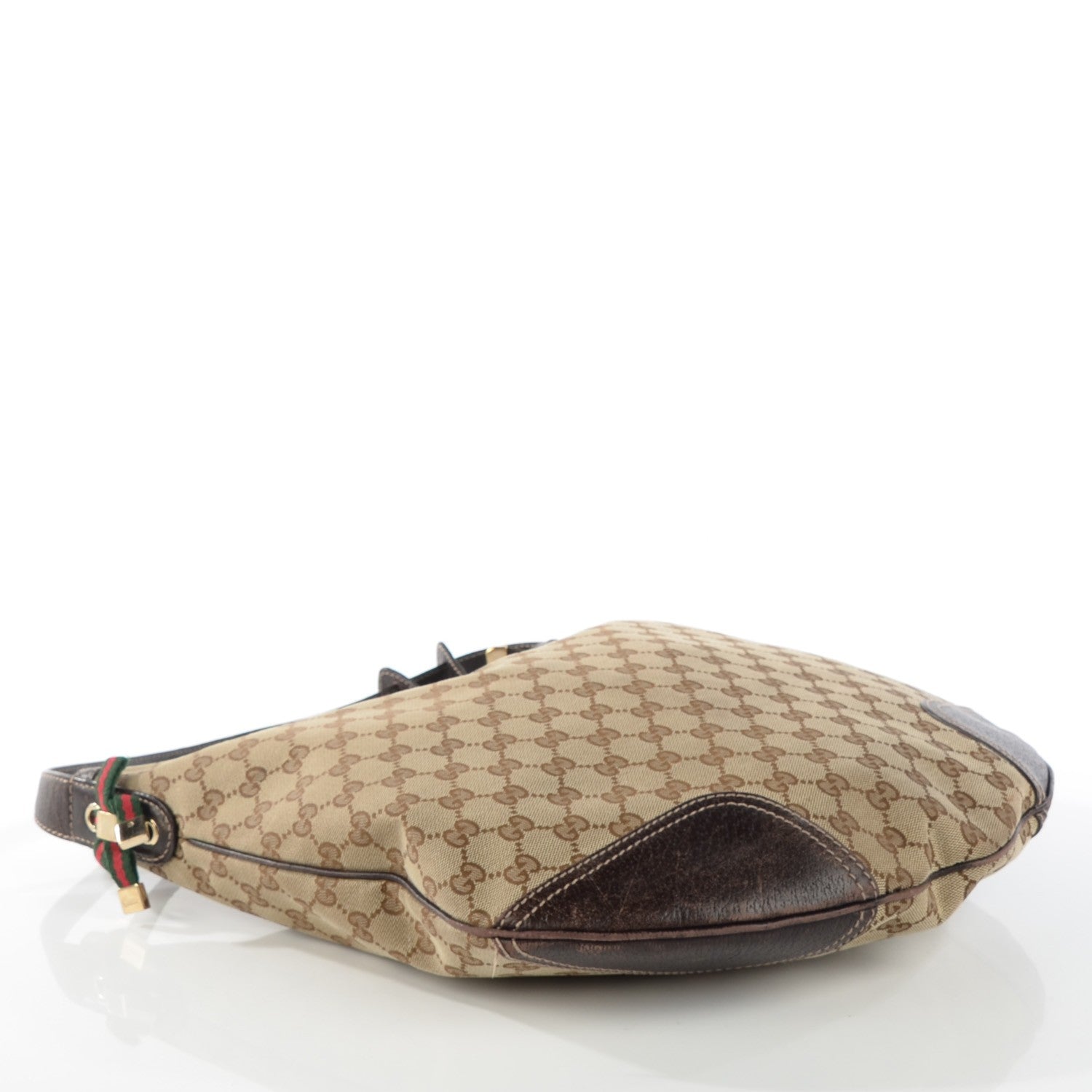 Gucci Monogram Large Princy Hobo Dark Brown 4 of 9