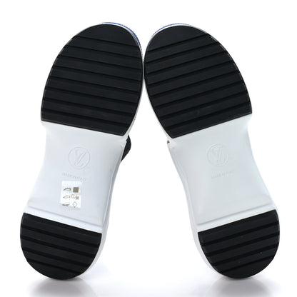 Louis Vuitton Stretch Textile LV Archlight Sneaker Boots 37 Black Blue 5 of 8