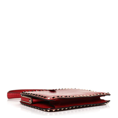 Valentino Garavani Calfskin Rockstud Frame Bag Rosso Valentino 4 of 14