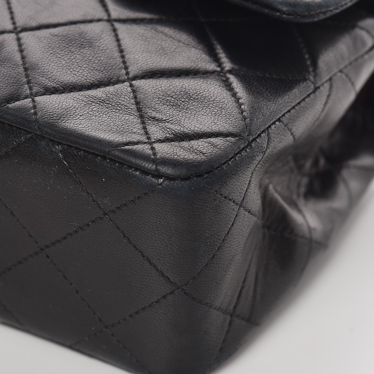 Chanel Lambskin Quilted Small Double Flap Black 12 of 23