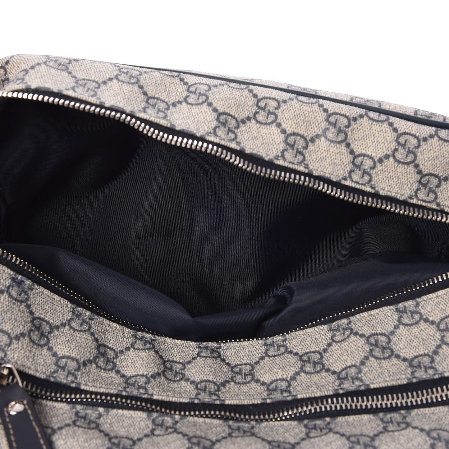 GG Plus Monogram Toiletry Case Navy