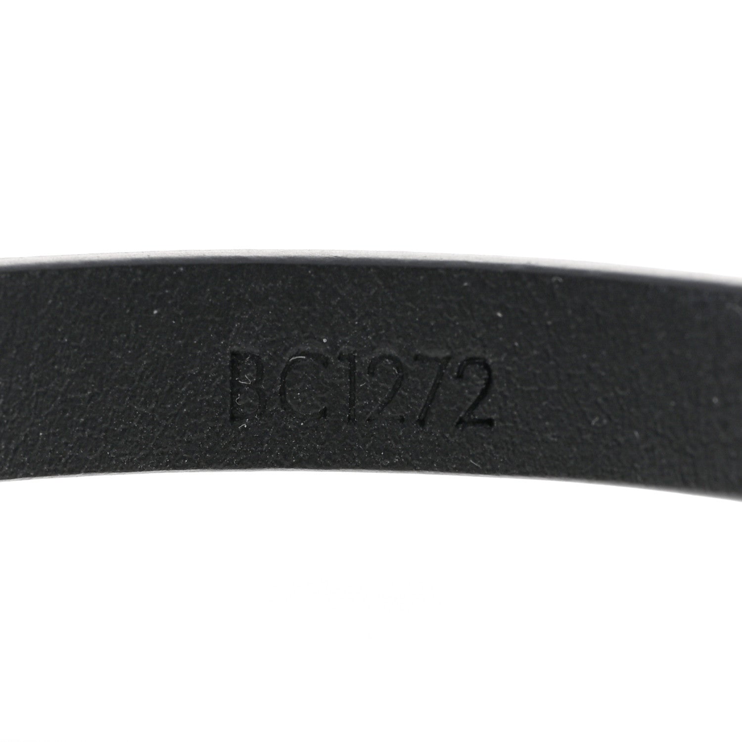 Louis Vuitton Calfskin Monogram Flower Edge Bracelet 19 Black 4 of 5