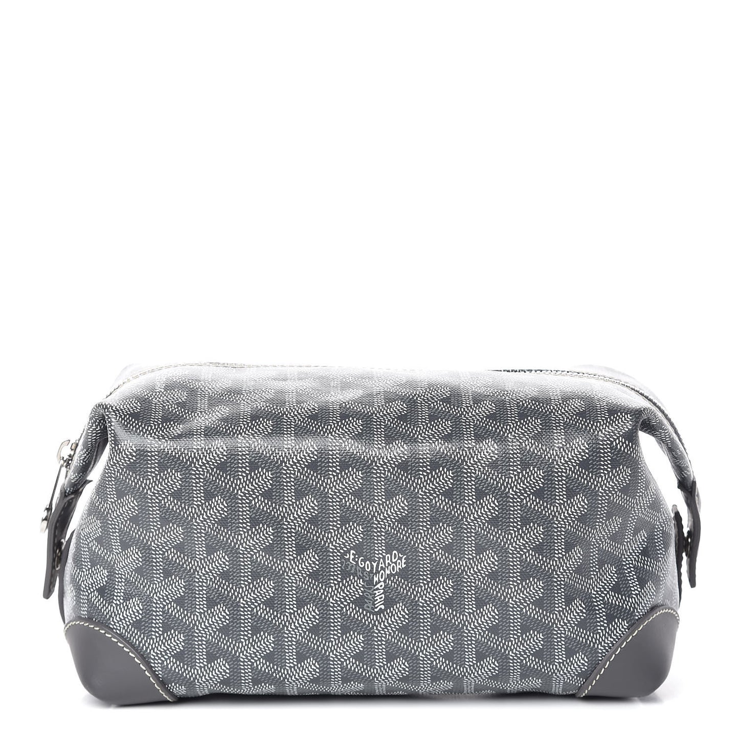Goyardine Boeing 25 Trousse de Toilette Grey