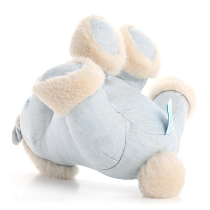 Hermes Linen Baby Hermy Plush Toy Bleu Glacier 4 of 7