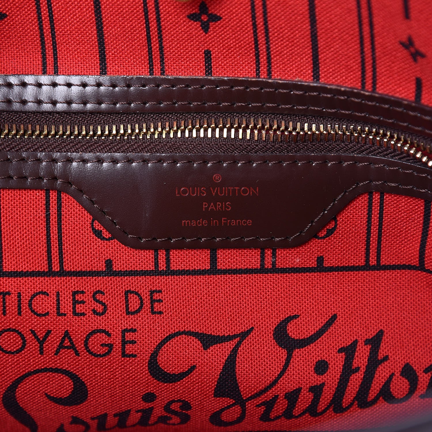 Louis Vuitton Damier Ebene Neverfull PM 6 of 10