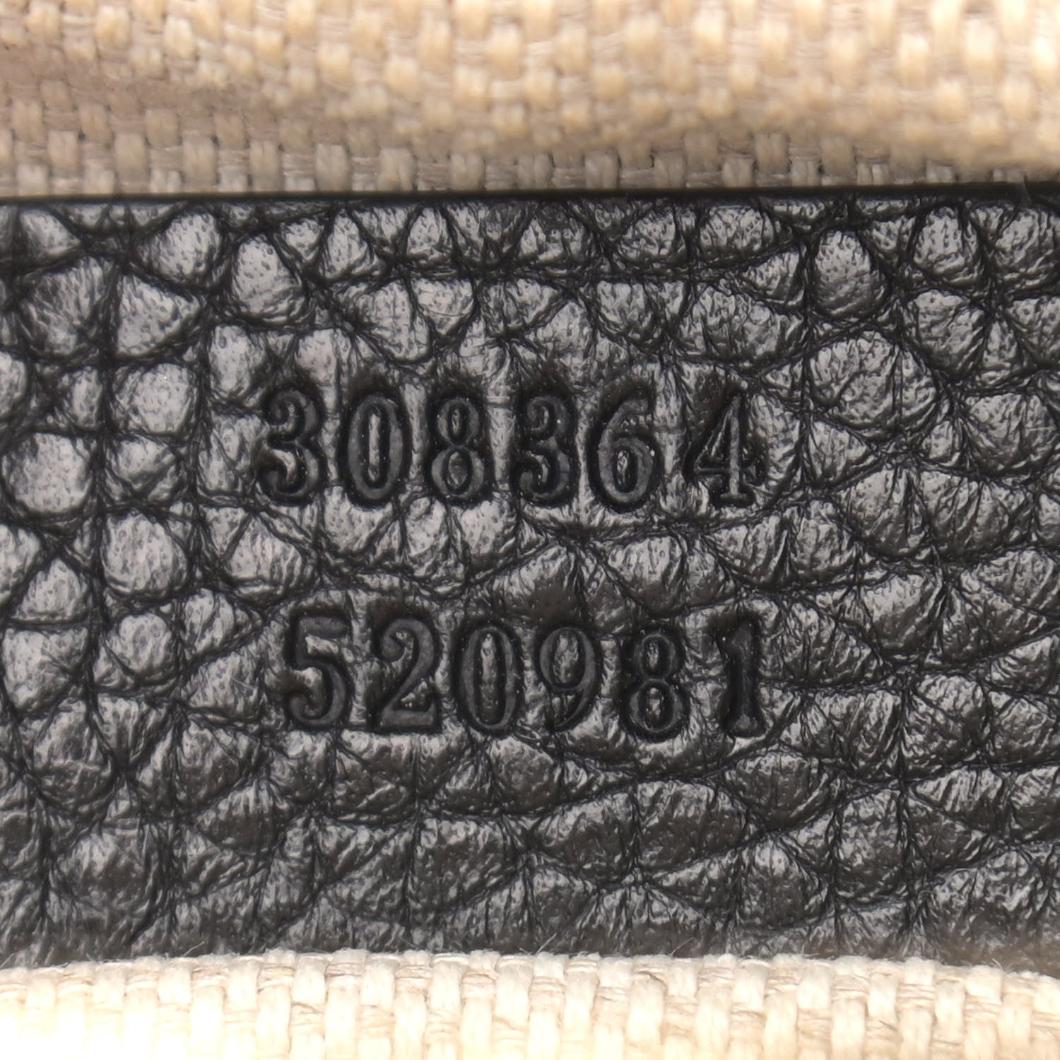 Gucci Pebbled Calfskin Small Soho Disco Bag Black 7 of 11