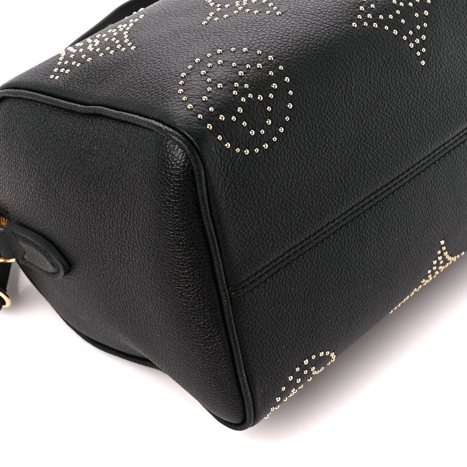 Louis Vuitton Empreinte Monogram Giant Studded Speedy Bandouliere 25 Black 11 of 12
