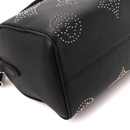 Louis Vuitton Empreinte Monogram Giant Studded Speedy Bandouliere 25 Black 11 of 12